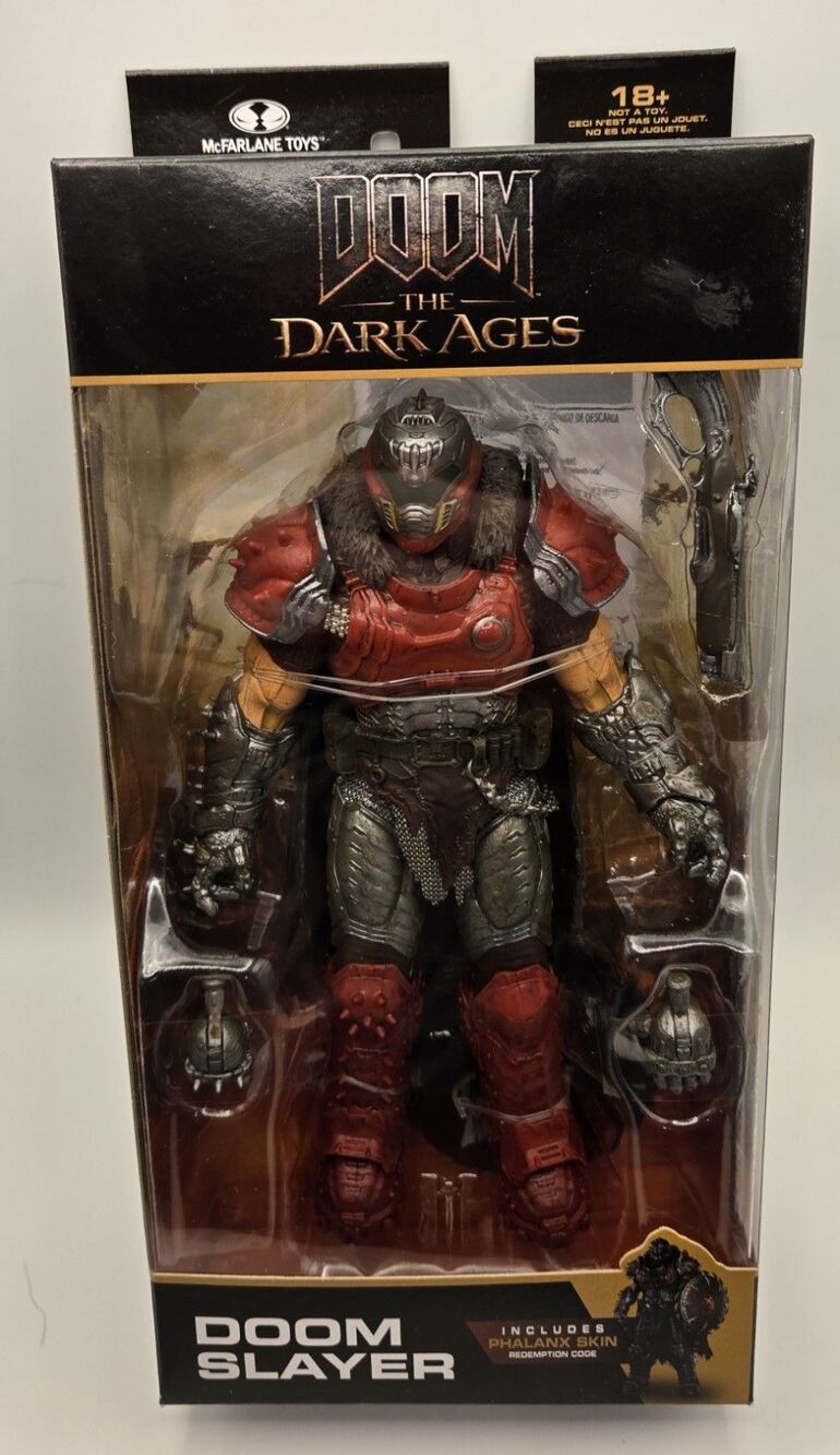 McFarlane Toys DOOM The Dark Ages Doom Slayer Video Game Action Figure 18+